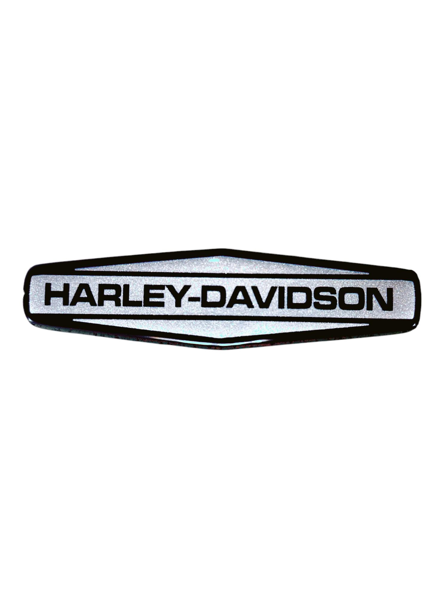 ハーレーダビッドソン エンブレム HARLEY DAVIDSON ロゴ エンブレムシール プレート アルミニウム