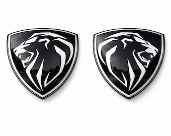 Peugeot fender side skirts R&L emblem