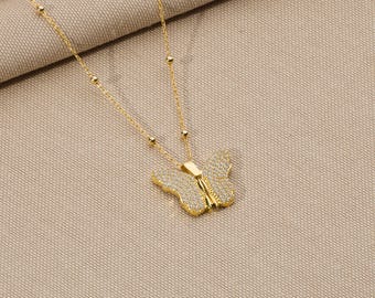 Christmas Gifts Sterling Silver Name Necklace,Dainty Name Necklace,Nameplate Necklace,Custom Gold Jewelry,Personalized Gifts Mother's Day
