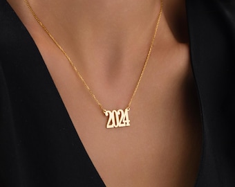 Personalized Number Necklace,Number Jewelery, Date Necklace, Number Pendant Gift for Her,Mother's Day Gift,Football Necklace,Christmas Gifts