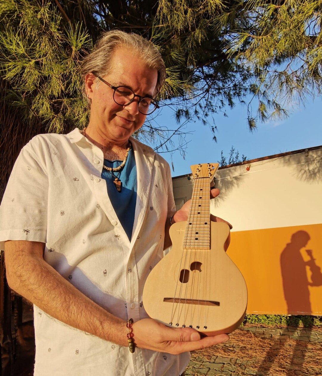 Camper Mini Guitar, Piccolo Guitar, Camp, Camper Guitar, Travel Guitar ...