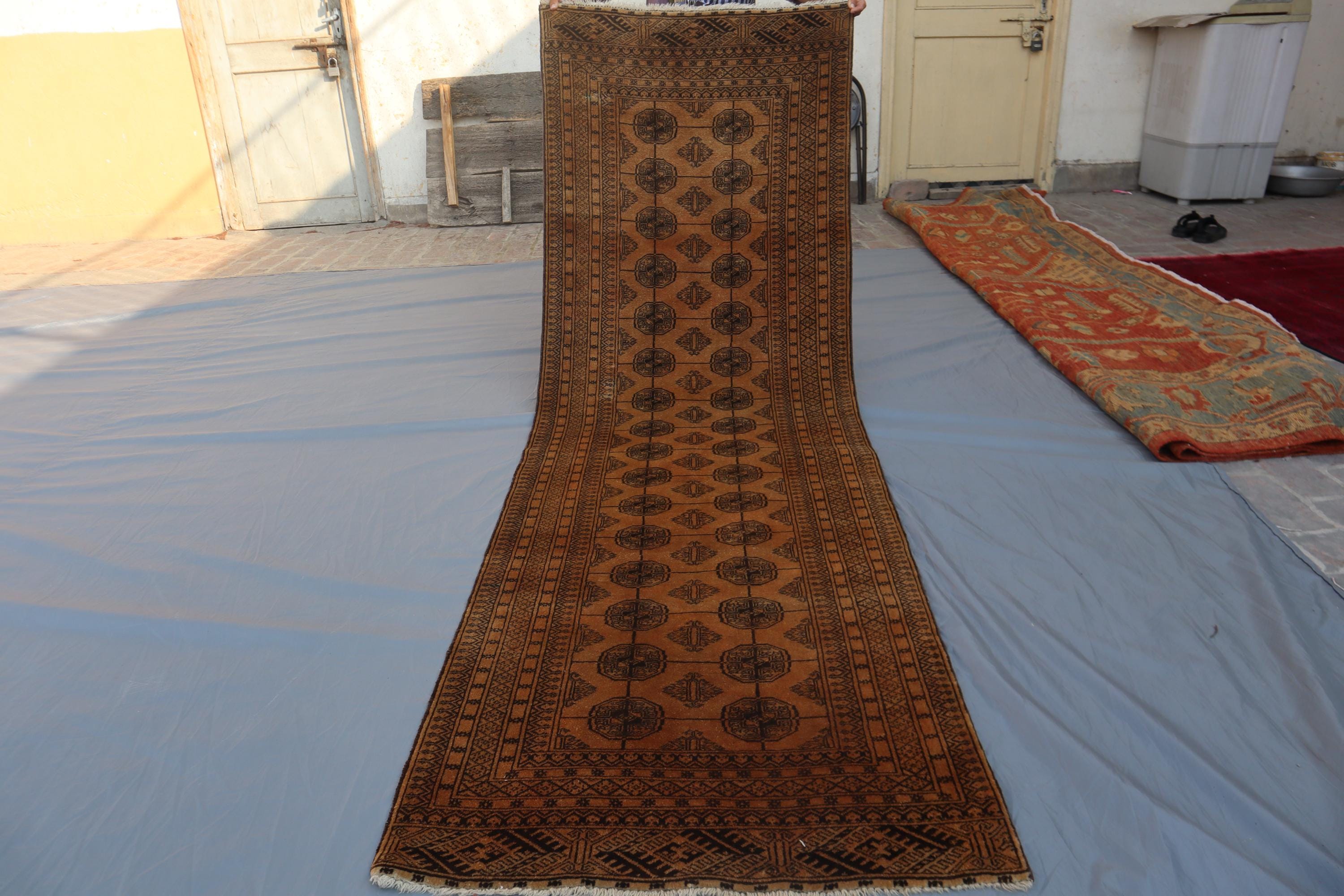 【1980's vintage】トルクメン族 アフガンラグ 1980's vintage】トルクメン族 アフガンラグ 1980's vintage