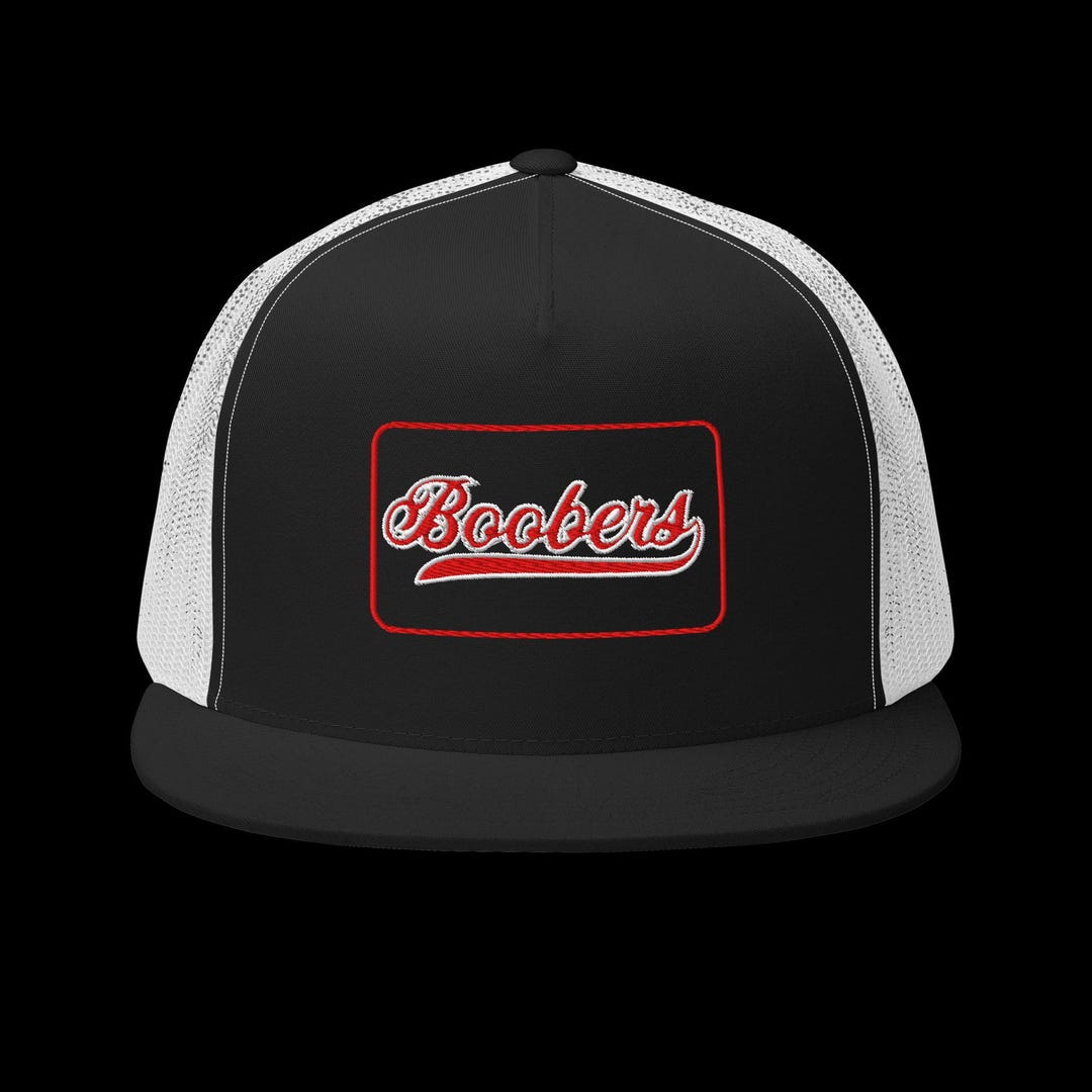 Boobers Flatbill Cap - Etsy
