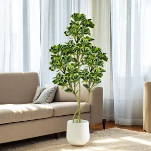 Nepficusboom: kunstplant als woondecoratie (76/115 cm)