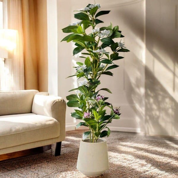 Künstlicher Magnolienbaum: 80-120 cm, Haus- und Gartendekoration