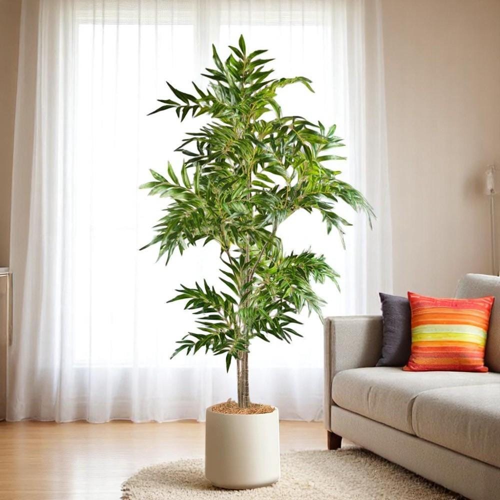 Artificial Bamboo Tree: Large Faux Plant for Home & Office Decor