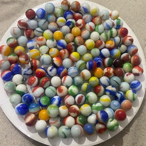 Akro Agate Marbles - Etsy