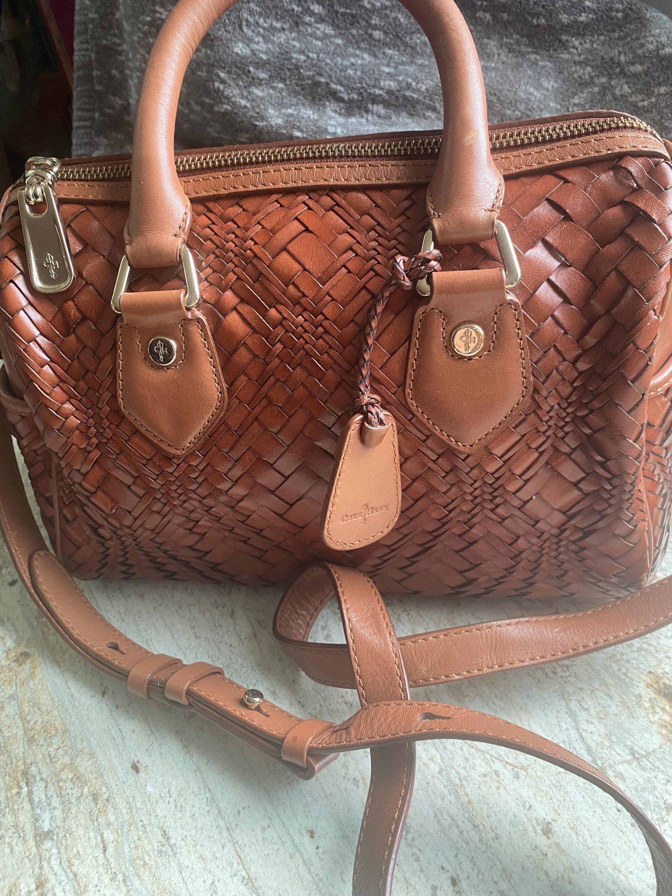Woven Fossil Handbag - Etsy