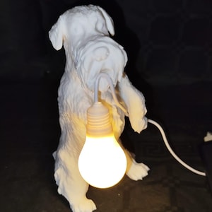 Schnauzer lamp - Etsy 日本