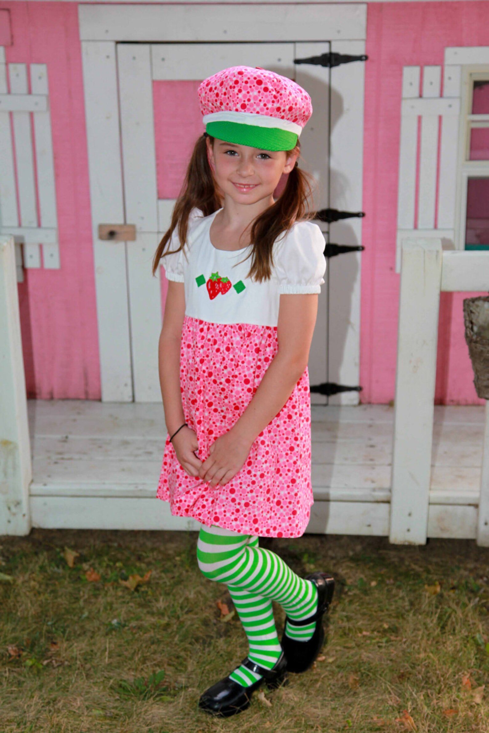 strawberry shortcake inspired outfit