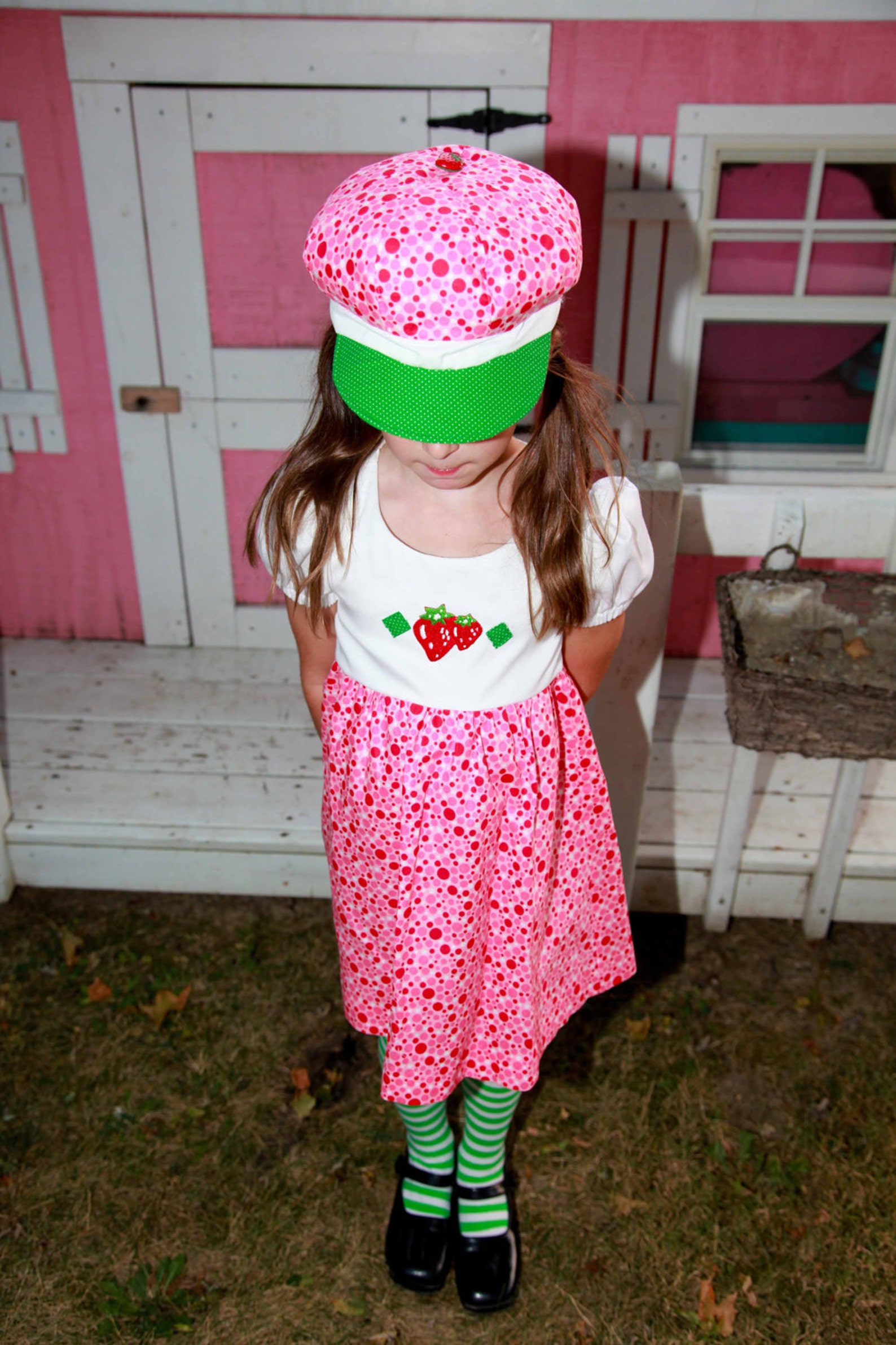 strawberry shortcake inspired outfit