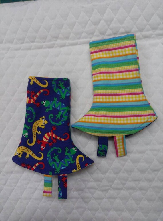 Tula Or Kinderpack Corner Drool Pads Ready To Ship Gecko 1 Pair 2 Days Reversible With Fabric Tags
