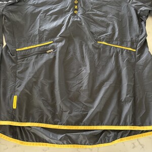 Y2K Nike LIVESTRONG Windbreaker Jacket Mens XL Black 1/4 Zip Nike Fit Running image 4