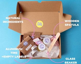 DIY Natural Lip Balm Kit: Pink Magic, Chemist Created