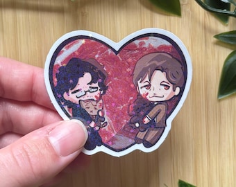 Hannibal Hannigram heart sticker!