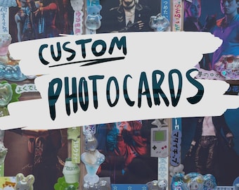 Custom Deco Photocards, Yumeship, Oshi, OC