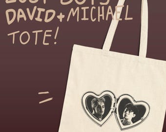The Lost Boys David and Michael Tote Bag