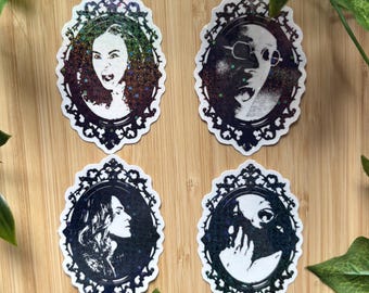 Interview with the Vampire / The Vampire Lestat Gothic Frame Character Stickers
