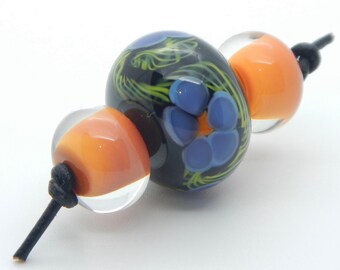 Beads | Vitality Floral Set #1 | Limited Edition Lampwork Glass Bead Set