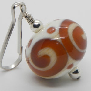 Zipper Pull Charm, zipper pull, zipper pulls for purses, decorative zipper pulls, spiral, ivory, brown, decorative zipper pull, zipper pulls
