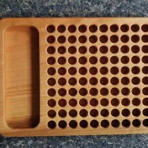Custom 100 Round Wooden Reloading Block With Tray - Etsy