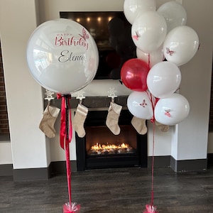 SACRAMENTO Helium balloons, Bouquet, partyballoons, personalized balloons, birthday