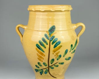 Antique Spanish Terracotta Vase– Decorative Pottery Jar Pot from Cordoba – 29cmTall