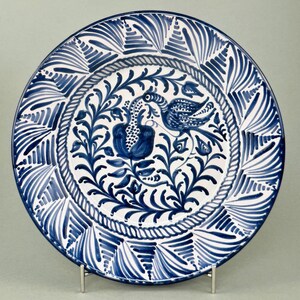 Cuenco grande de cerámica estilo Fajalauza – Cerámica pintada a