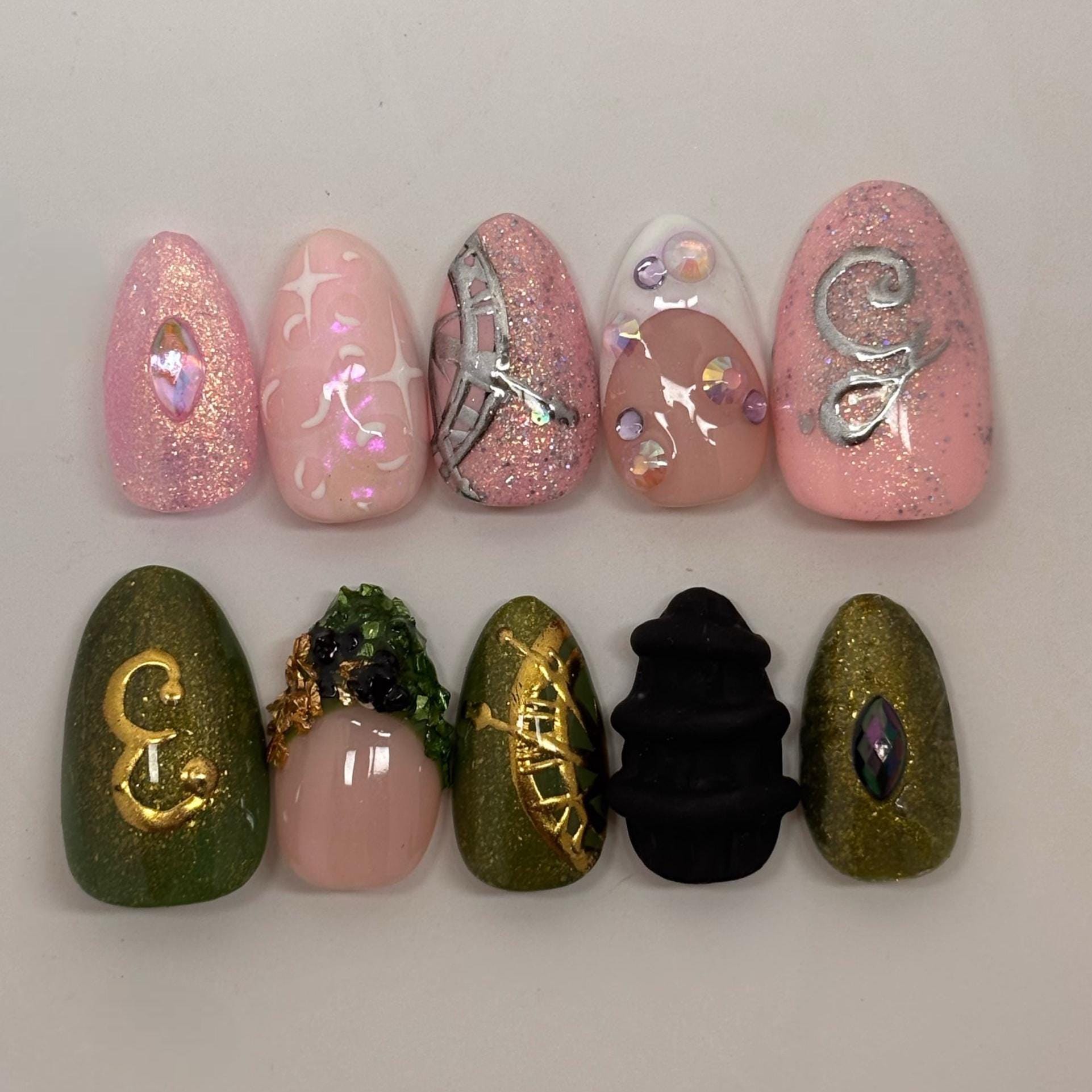 For Good - Wicked Inspired Gel Press-on Nails