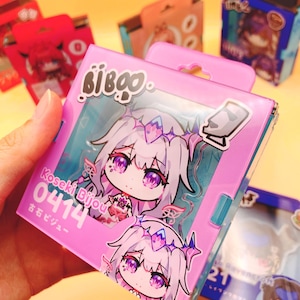 Hololive -Advent- Nendo Box Acrylic Standee [Shiori, Nerissa, Bijou, FUWAMOCO)