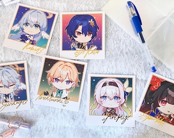 Honkai Star Rail HSR Penacony Polaroid, Foil Print, Card