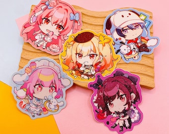 Project Sekai Stickers (Airi, Saki, Emu, Toya, Saki)
