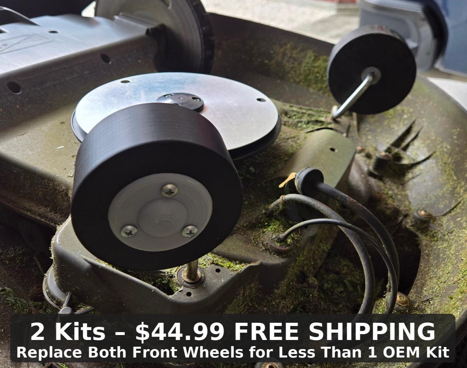 Husqvarna Automower Front Wheel Kit (8mm Axle) – Upgrade Bearings & Install Tool