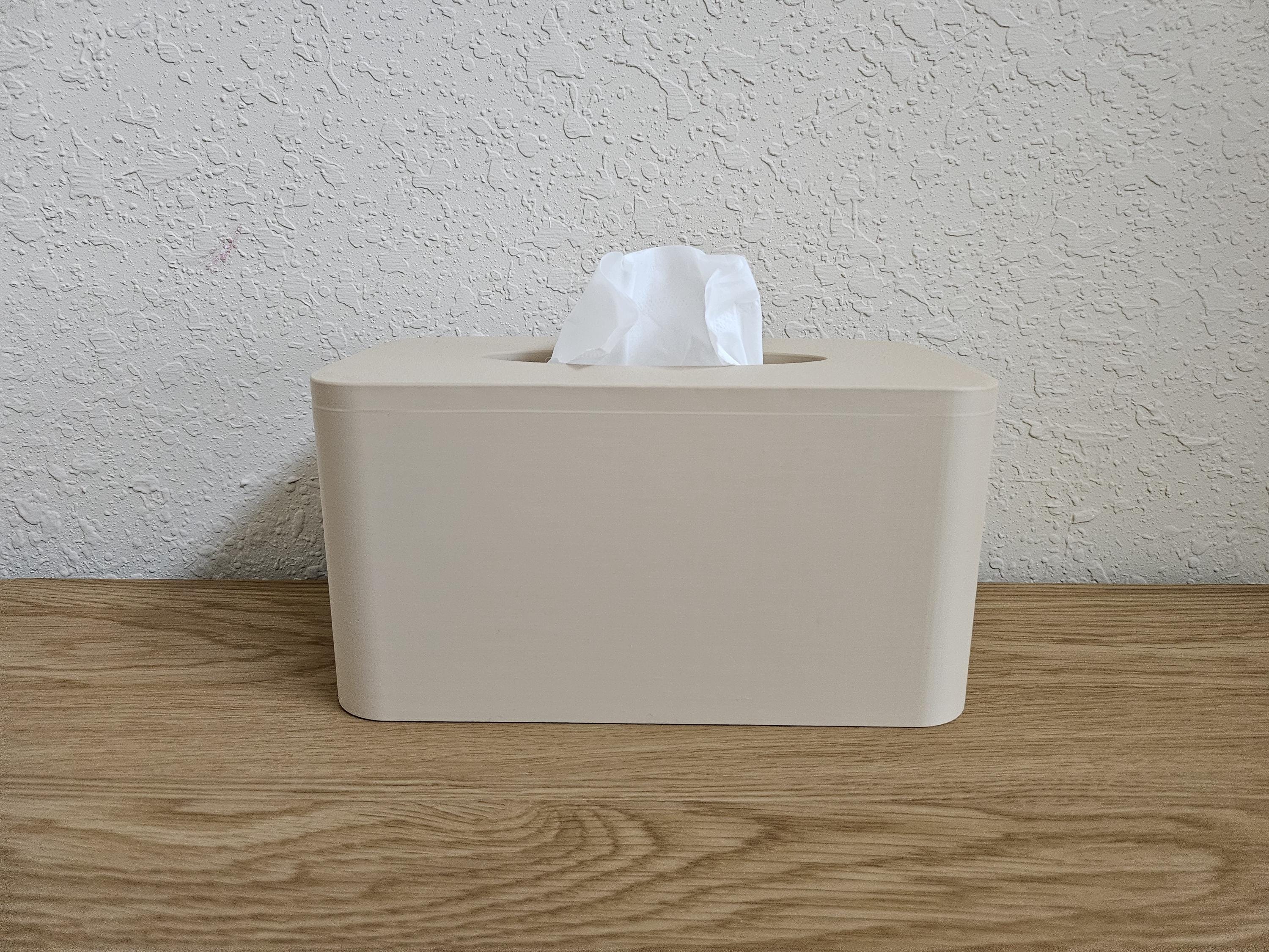 Modern Tissue Box Cover for Kleenex 230 ct, fits the Kleenex tissues sold at Costco.