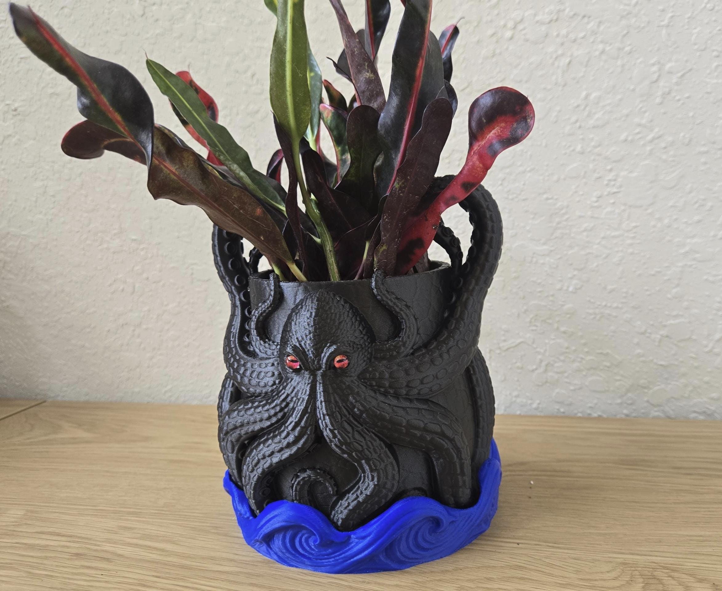 Kraken Octopus Planter, Indoor and Outdoor Ocean Decor