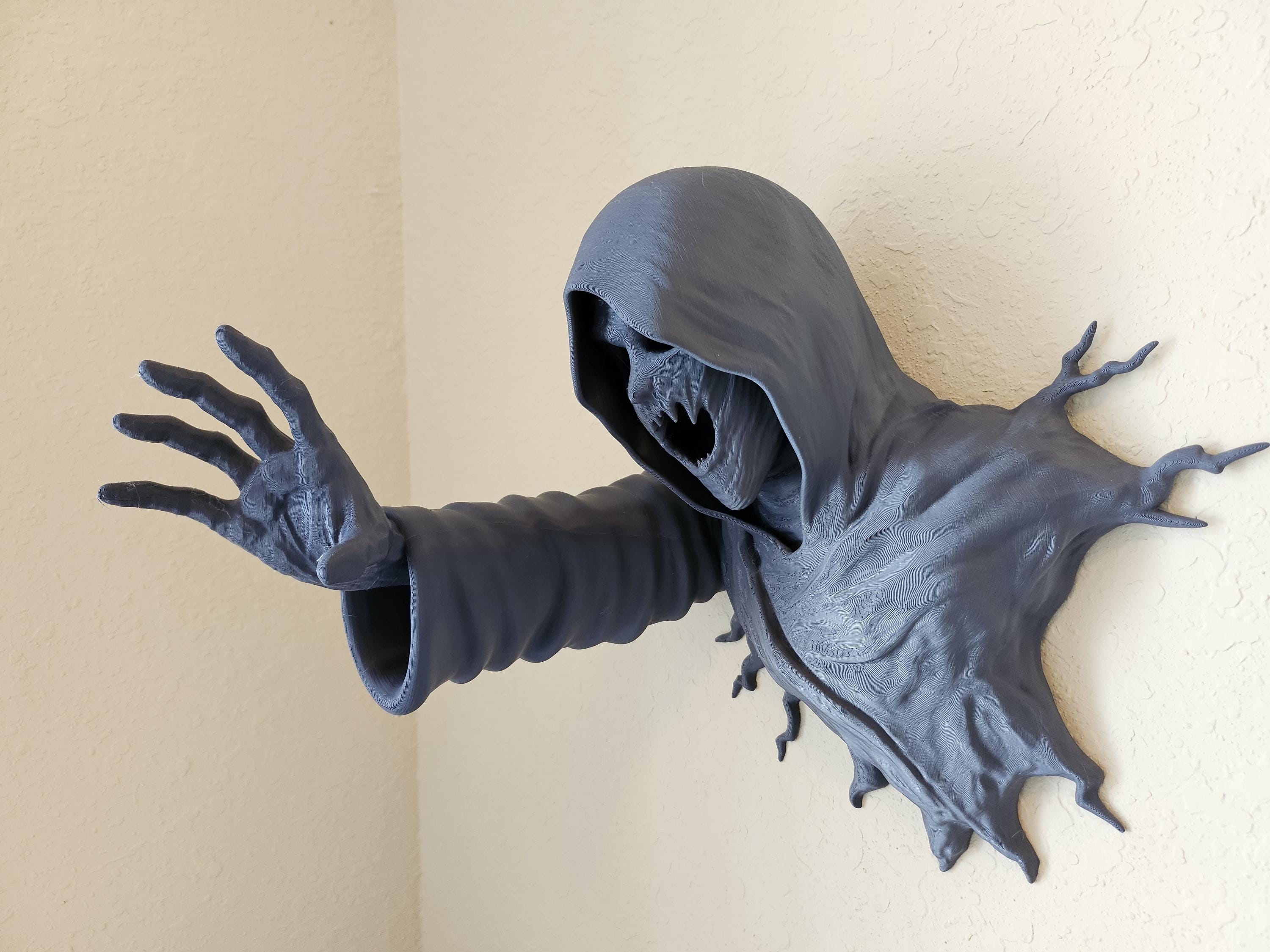 Void Reaper Wall Decor, Gothic Ghost Halloween Decoration