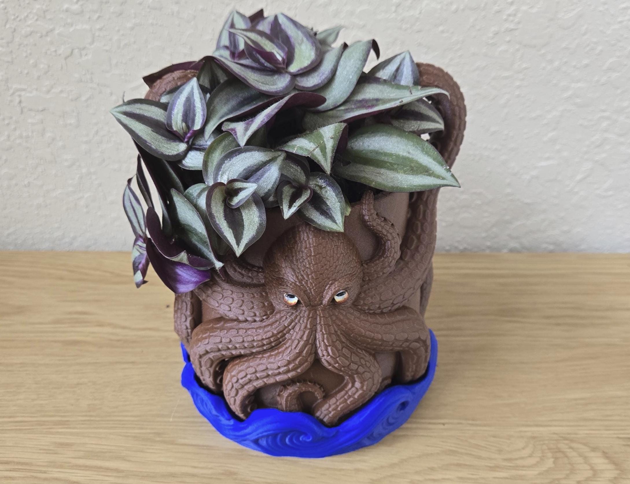 Kraken Octopus Planter, Indoor and Outdoor Ocean Decor