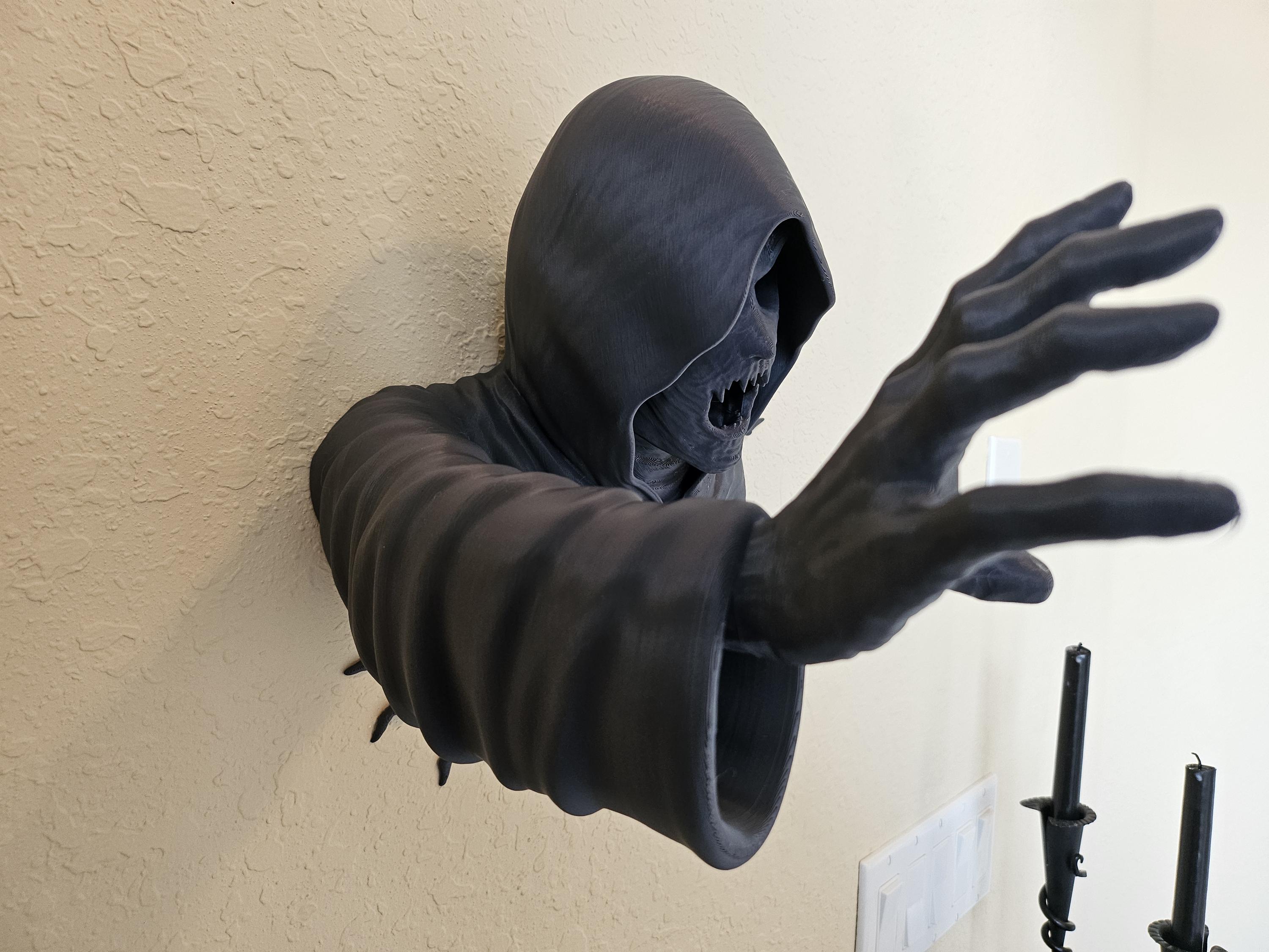 Void Reaper Wall Decor, Gothic Ghost Halloween Decoration