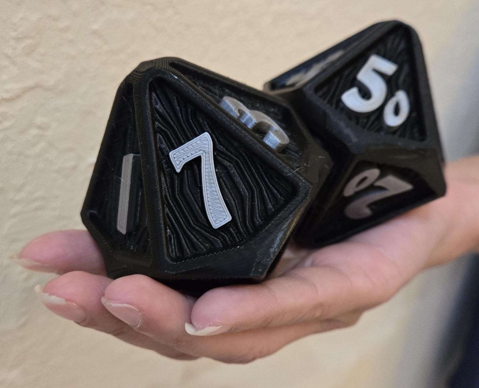 Oversized D100 Dice Set: Impact-Resistant, Custom Colors