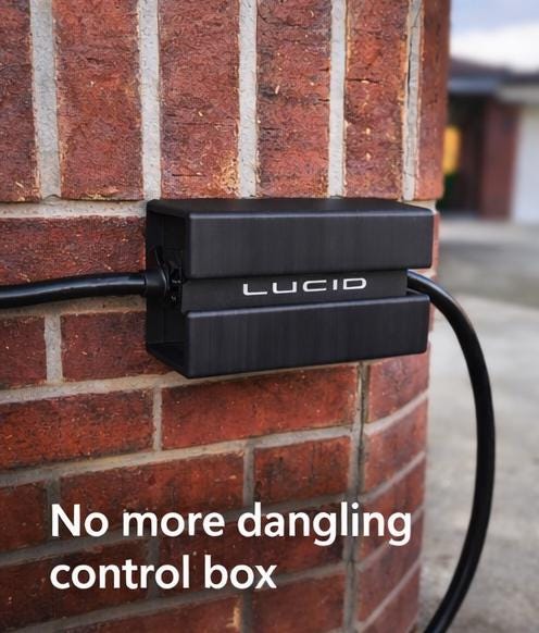 Lucid Charging Cable Control Box Holder
