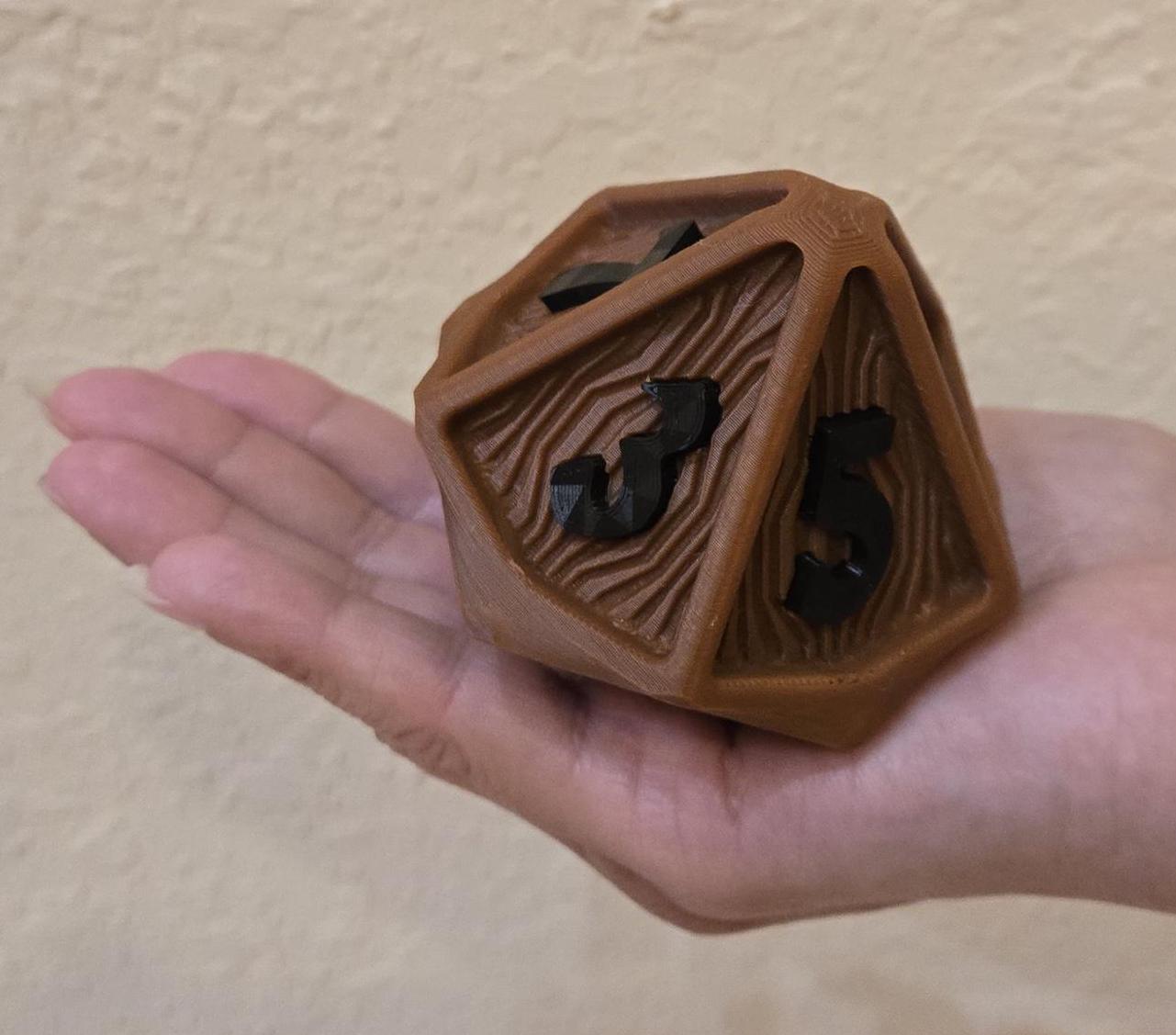 Large D10 Die – Custom Colors, Impact-Resistant, Lightweight & Satisfying Roll, D10 Dice, Role Playing