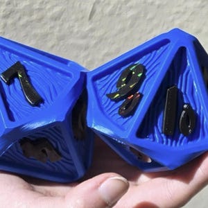 Oversized D100 Dice Set: Impact-Resistant, Custom Colors