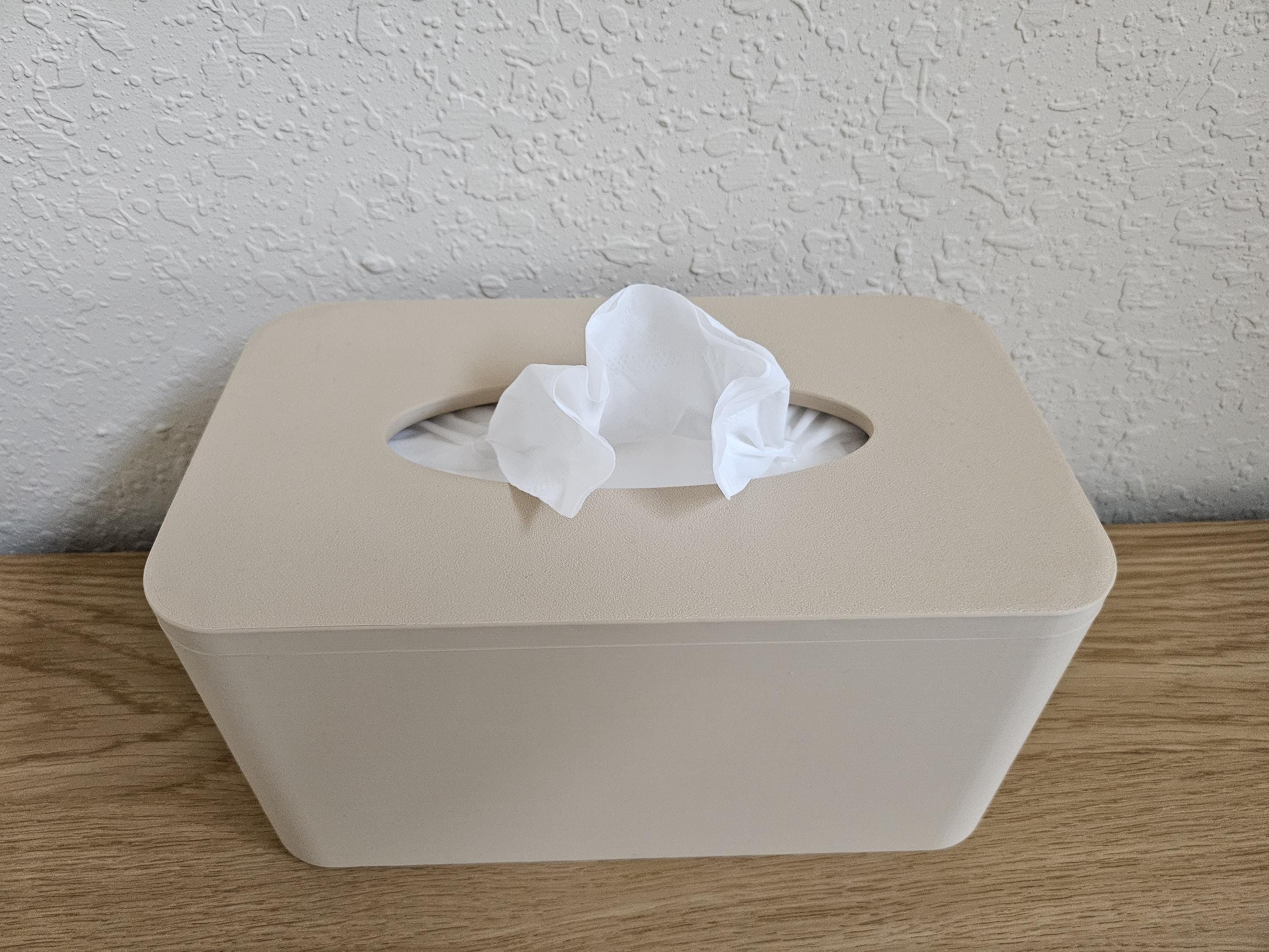 Modern Tissue Box Cover for Kleenex 230 ct, fits the Kleenex tissues sold at Costco.