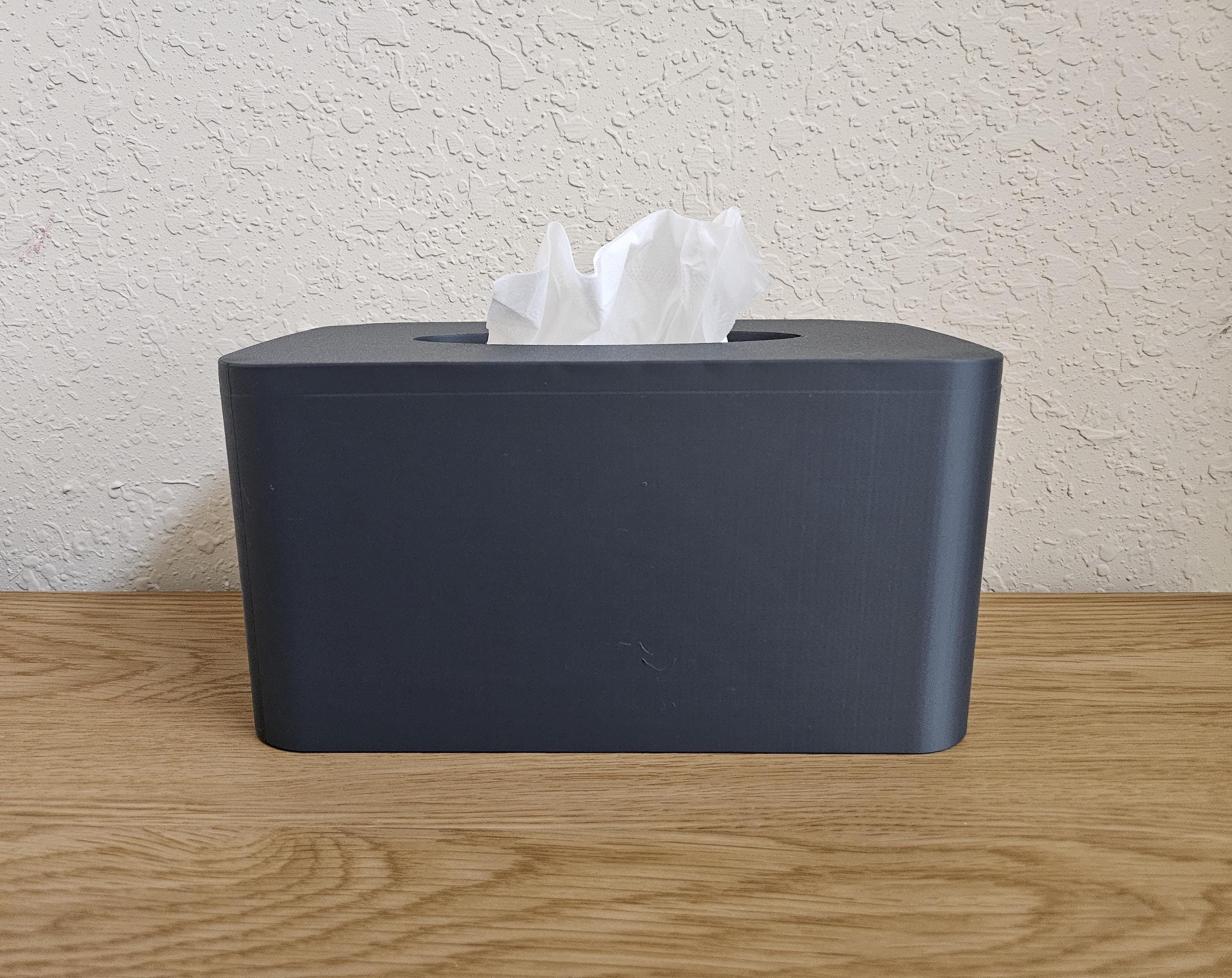 Modern Tissue Box Cover for Kleenex 230 ct, fits the Kleenex tissues sold at Costco.
