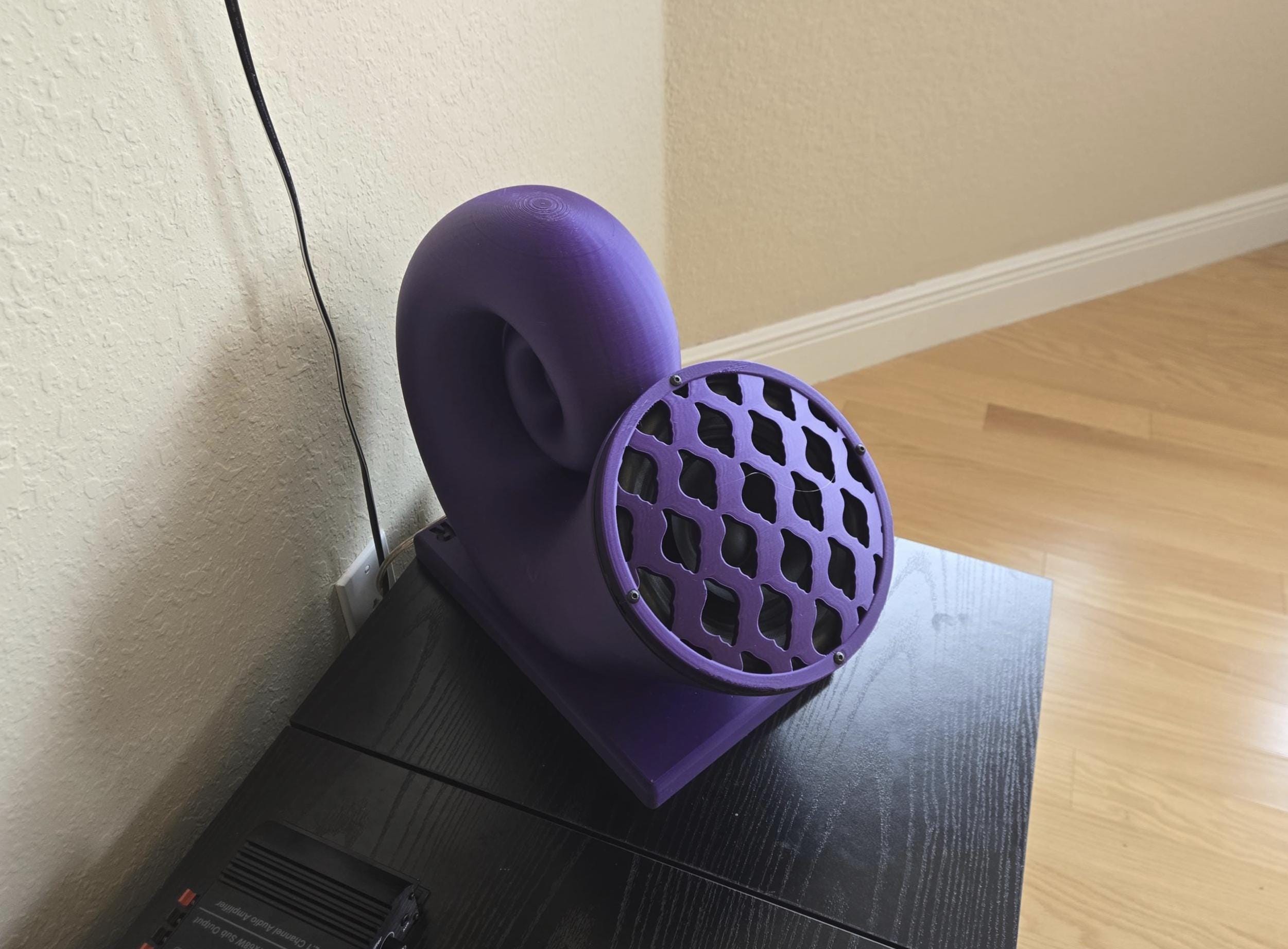 Pair of Large Nautilus Speakers, 8 Inch Full Range Passive Audio