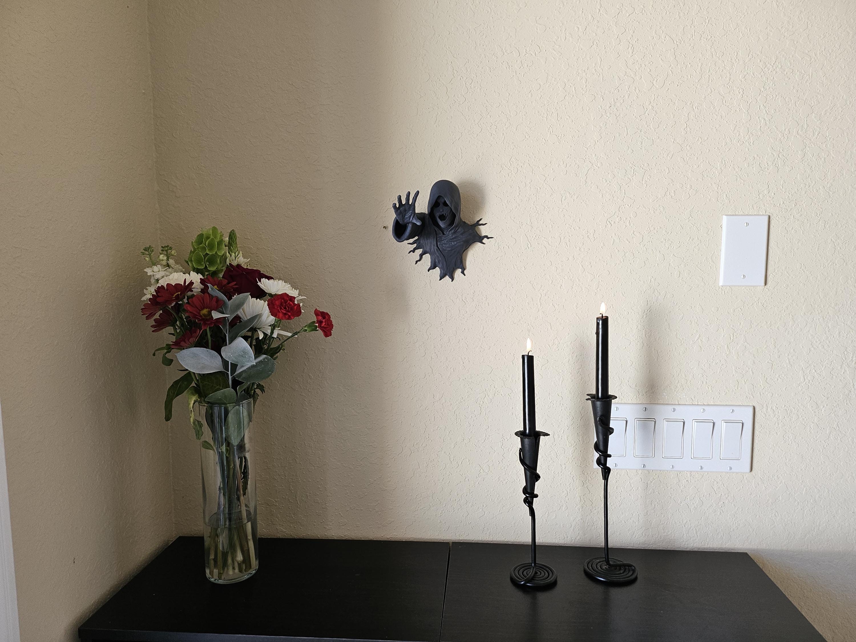 Void Reaper Wall Decor, Gothic Ghost Halloween Decoration