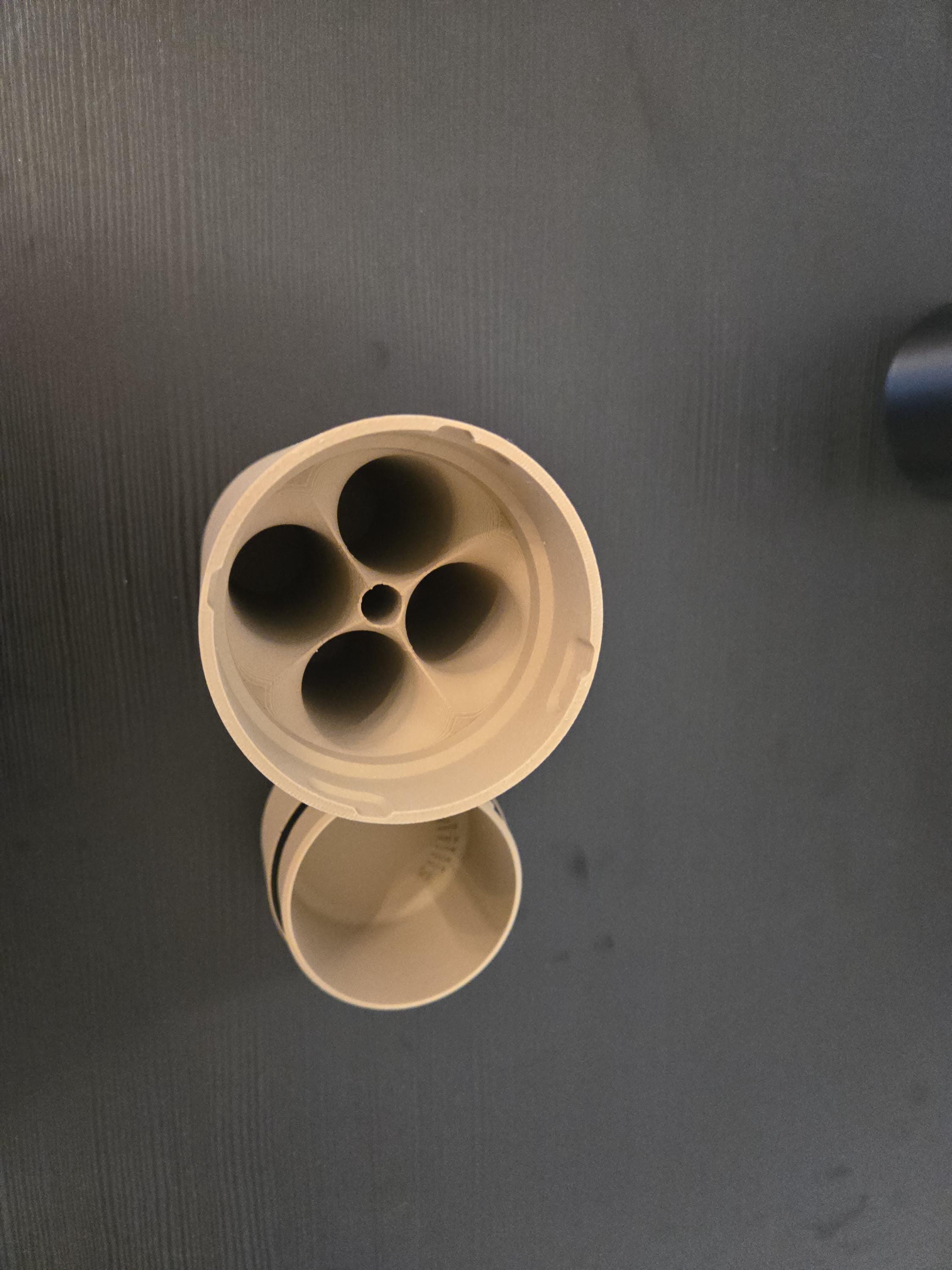 Four Cigar Travel Holder for Cigars up to 7 by 70