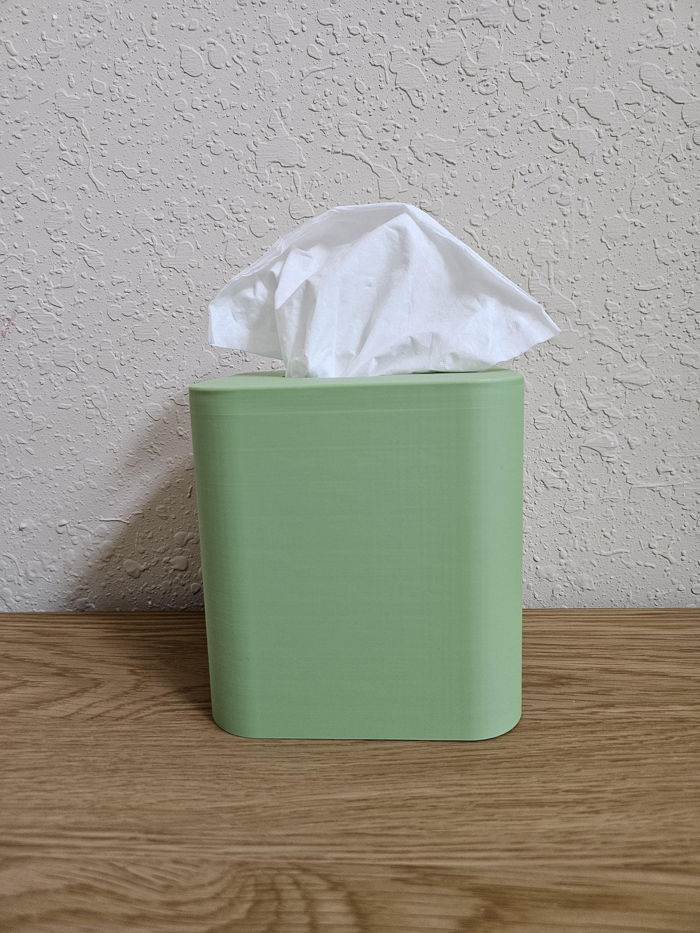 Modern Square Tissue Box Cover: Sleek Minimalist Design