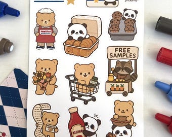 Pawstco Sticker Sheet | Cotsco Stickers