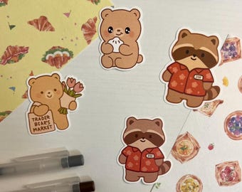 Trader Bears Stickers